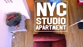 What My $1200 NYC Studio Looks Like | DamonAndJo