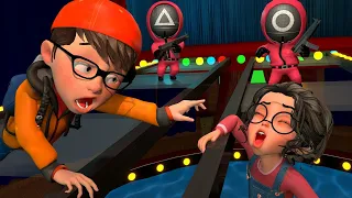 Did Nick and Tani Pass the Squid Game Challenge - Scary Teacher 3D Animation | MaxBlue