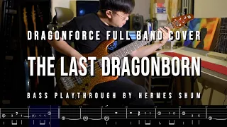 DragonForce《The Last Dragonborn》Full Band Cover (Bass Boosted) + Play-Along TAB!