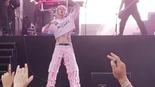 Machine Gun Kelly Pinkpop @mgk  Drunkface Pinkpop 2023 MGK