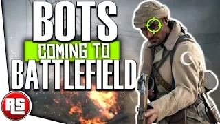 Bots COMING to BATTLEFIELD! (Battlefield ai players are coming!), will this be worse than aim bots?
