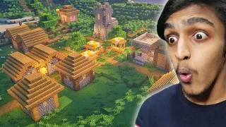 I Found Village in Hardcore Minecraft !!  GAME THERAPIST