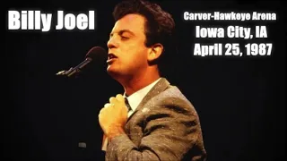 Billy Joel - Carver-Hawkeye Arena, Iowa City, IA (April 25, 1987)