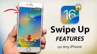 How to Install iOS 16 Swipe Up Features on Any iPhone🔥🔥