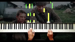 Музыкальная тема из фильма "Холодное лето пятьдесят третьего - Piano Tutorial