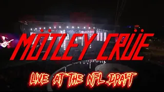 Mötley Crüe LIVE at the NFL Draft 2023