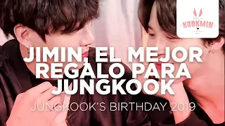 JIMIN, EL MEJOR REGALO PARA JUNGKOOK 💛💙- JIKOOK MOMENTS (Cecilia Kookmin)