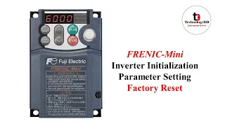Fuji Inverter Factory Reset | Initialization Parameter Setting