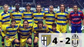 JUVENTUS 2 - 4 PARMA  1998/99 SEASON  || GLORY DAYS OF SERIE A