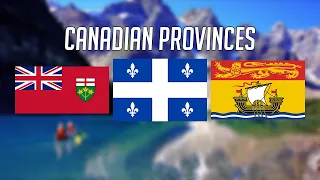 Canadian Provinces Flag Animation
