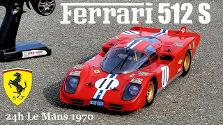 RC Ferrari 512 S Le Mans 1970 1/10