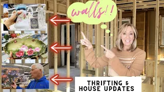 Goodwill Thrifting | Ebay Resellers | Selling Ebay out of our house! | Home Addition Updates Tour