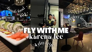 Fly With Me On A 4 Day Trip | Flight Attendant Vlog | KaRena Lee