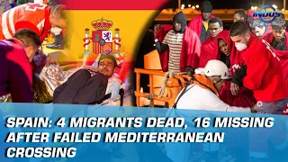 Spain: 4 Migrants Dead, 16 Missing after failed Mediterranean crossing | Indus News