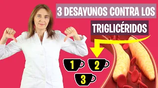 3 DESAYUNOS para BAJAR los TRIGLICÉRIDOS | Dieta contra los triglicéridos | Nutrición y Dietética