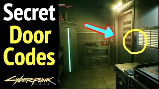 Secret Door Codes in Cyberpunk 2077