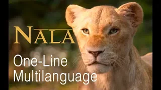 The Lion King (2019) - Can You Feel The Love Tonight - Nala's One-Line Multilanguage (27 Languages)