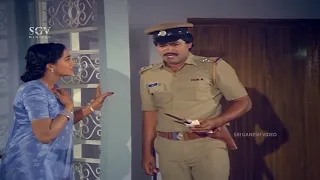 Police Charan Raj Arrest Lover Sumalatha In Murder Case | Thayiya Hone Kannada Movie Part 6