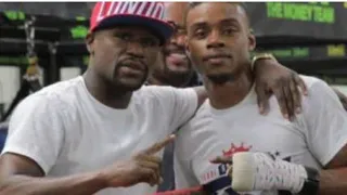 FLOYD MAYWEATHER  AT 45 STILL SCHOOLING YOUNG GUYS SHOWS HOW HE ALMOST KNOCKED EROLL OUT!!!!