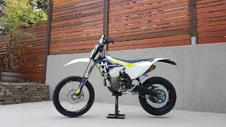 2017 FE501 Husqvarna Build Review Modifications & FMF 4.1 Exhaust test