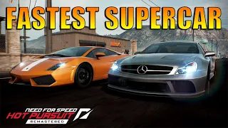 NFS Hot Pursuit Remastered Fastest Super Car (MERCEDES BENZ SL65 AMG vs Gallardo Valentino Balboni)