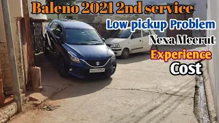 Baleno zeta 2021 2nd service in Lockdown | New car में pickup issue ?? shayan vlogs