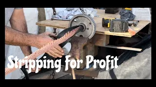 Stripping Copper Wire For Profit