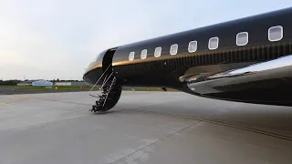 Checking out the $46 Million Global 5500 Long-Range Business Jet - The Aviation Factory