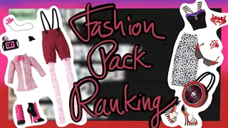 Ranking Every Monster High Fashion Pack!