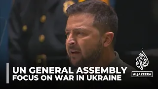 Ukraine war remains the focus as UN General Assembly gets under way