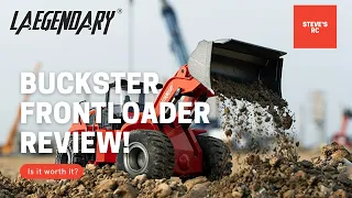 Laegendary RC Buckster - 1/14 Front Loader - Review and DIG!