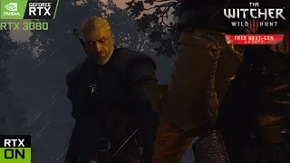 The Witcher 3 - Epic fight against Olgierd with SCAAR Mod | Death March | NO HUD| RT & DLSS ON