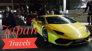 Golden Soft serve, Lamborghini meet-up, Ginza walk Japan