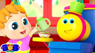 Yum Yum Song - Good Eating Habits + More Children Music by Bob The Train