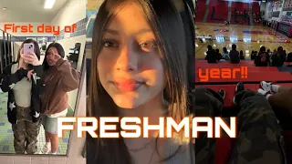 GRWM : for my first day of freshman year ! + mini vlog