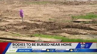 Indianapolis man frustrated with cemetery burying bodies feet away from his home