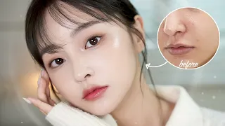 Neat and transparent makeup that makes your skin look clear as if you are not wearing makeup