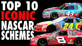 Top 10 Most ICONIC NASCAR Paint Schemes of All-Time