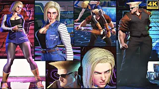 Android18 cammy vs Guile Albert Wesker 💝 Street Fighter 6