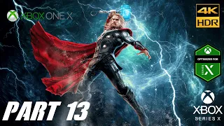 Marvel's Avengers Part 13 Thor 4K HDR 60FPS Xbox One X Xbox Series X Gameplay No Commentary