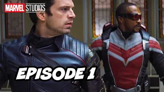 Falcon and Winter Soldier Episode 1 TOP 10 Breakdown and Wandavision Marvel Easter Eggs