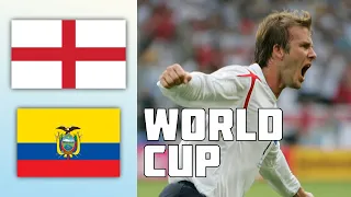 England 1 - 0 Ecuador | World Cup 2006