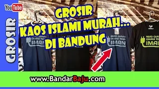 Tempat Belanja Grosir Kaos Islami Murah di Bandung | 0856 9226 9240