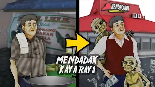 Pelihara Tuyul - Kisah Penjual Pecel Jadi Pengusaha Kaya #HORORMISTERI | Kartun hantu, Animasi Horor