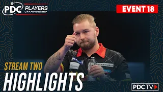 NINE-DARTER & AMAZING FINISHES! Stream Two Highlights | 2022 Players Championship 18