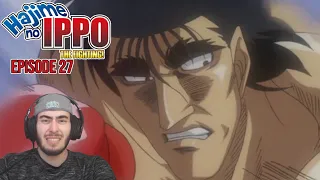 ELBOW BLOCK | Hajime no Ippo Season 1 Ep 27 | Reaction