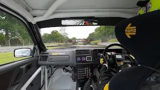 Brands Hatch GP Onboard Ford Sierra RS500 Masters Historic Festival 2022