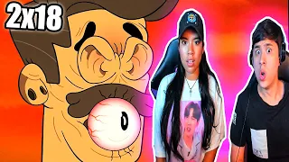 Gravity Falls temporada 2 capitulo 18 REACCION || Viendo por primera vez