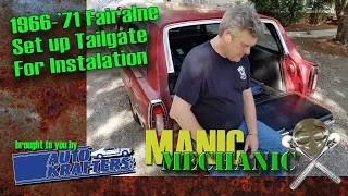 Fairlane Torino Station Wagon Power Tailgate Parts Clean up
