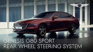 G80 Sport | Rear Wheel Steering System (RWS) | Genesis